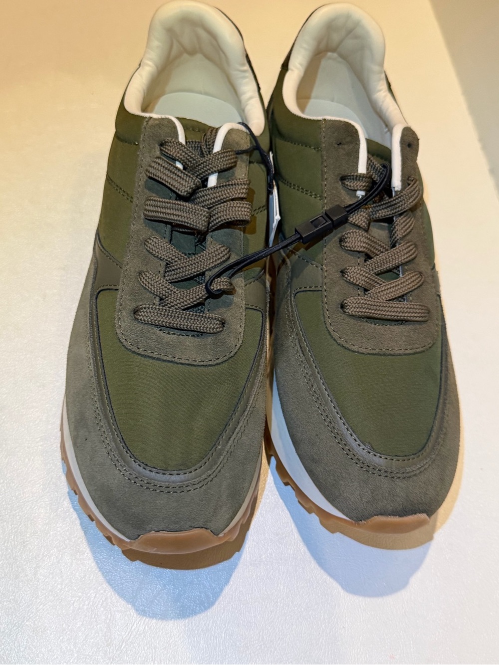 Zara Olive Green trainers Women's Sneakers
